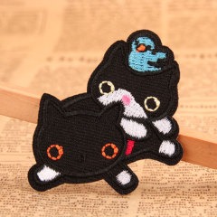 Black Cats Cheap Custom Patches