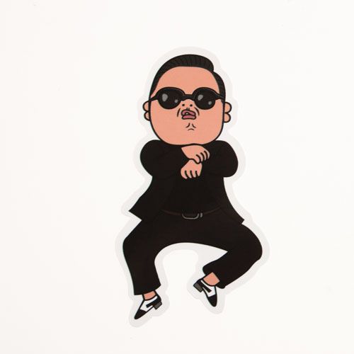 Custom Made Stickers Cheap | Gangnam Style Custom Stickers  ®