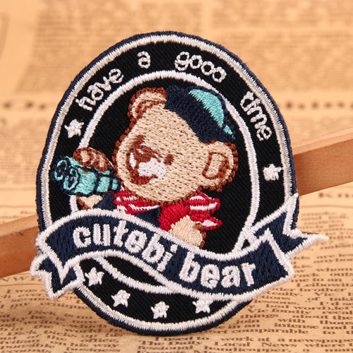 Cutie Bear Custom Made Patches