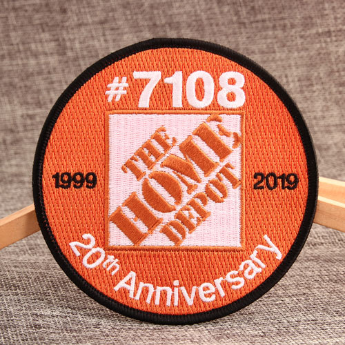 20th Anniversary Custom Embroidered Patches