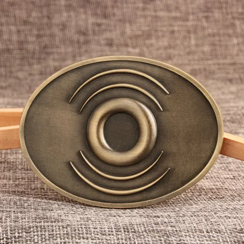 3D Shockwave Antique Belt Buckles