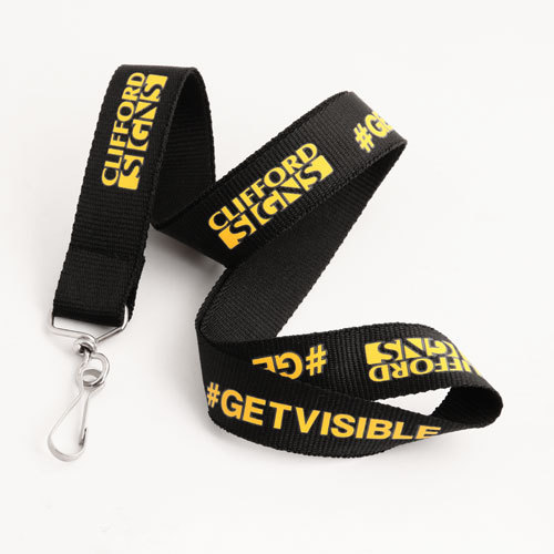 Cheap Lanyards for Clifford Signs