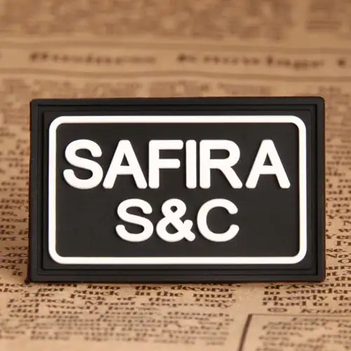 SAFIRA PVC Patches 