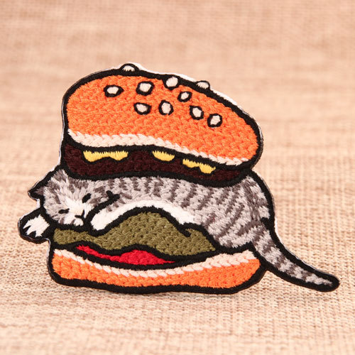 Bread And Cat Custom Embroidered Patches
