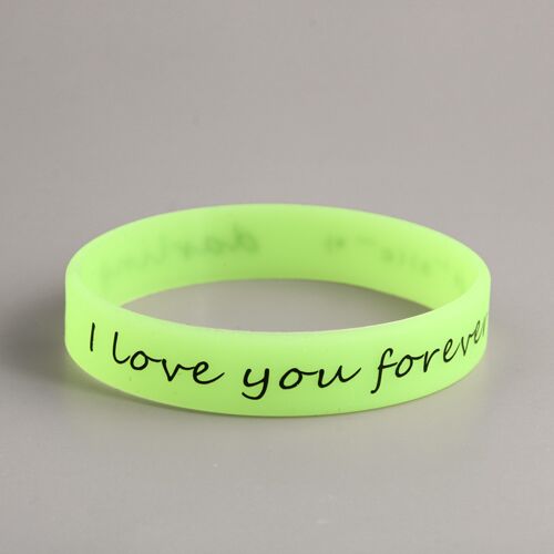 I love you forever wristbands