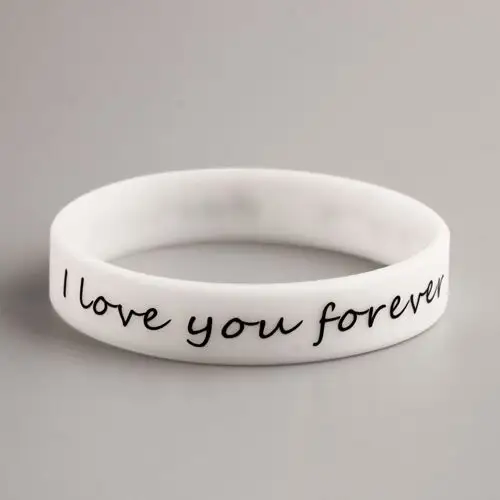 I love you forever wristbands