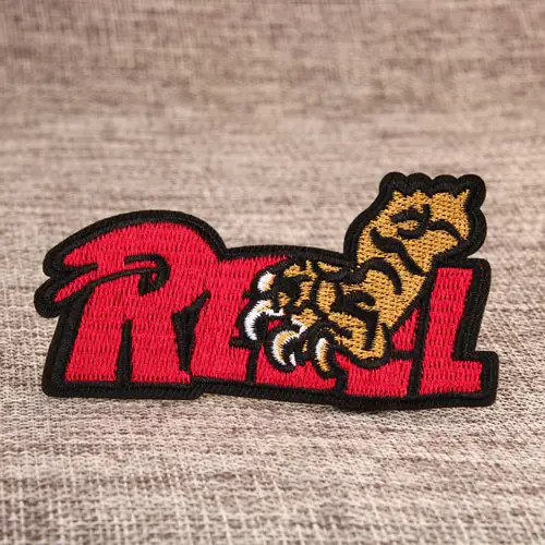 Claw Custom Embroidered Patches No Minimum