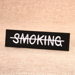 No Smoking Make Custom Patches