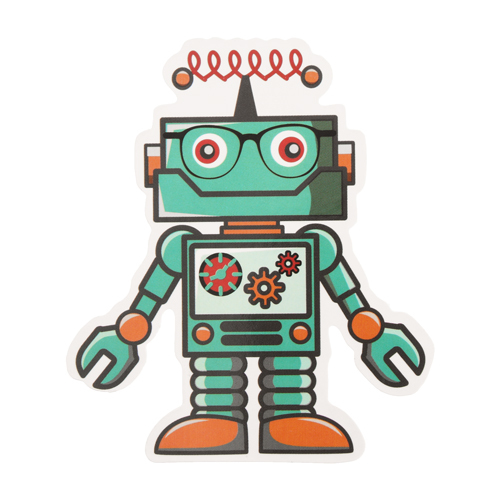 Robot Custom Stickers