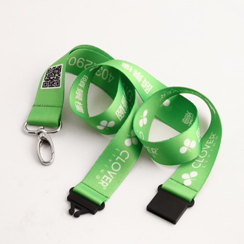 Clover Green Dye-sublimated Lanyards