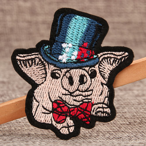  Pig in Hat Custom Patches Online