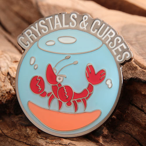 Crystals & Curses Lapel Pins 