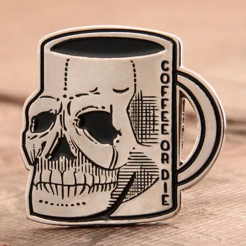 Skull Cap Enamel Pins