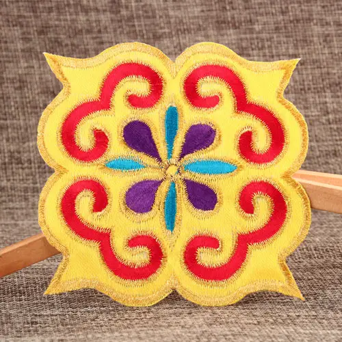 National Costume Square Personalized Patches