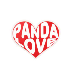 Panda Love Custom Stickers