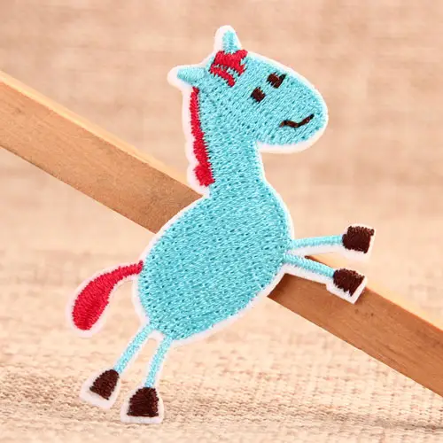 Running Horse Embroidered Patches