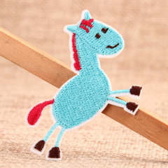 Running Horse Embroidered Patches