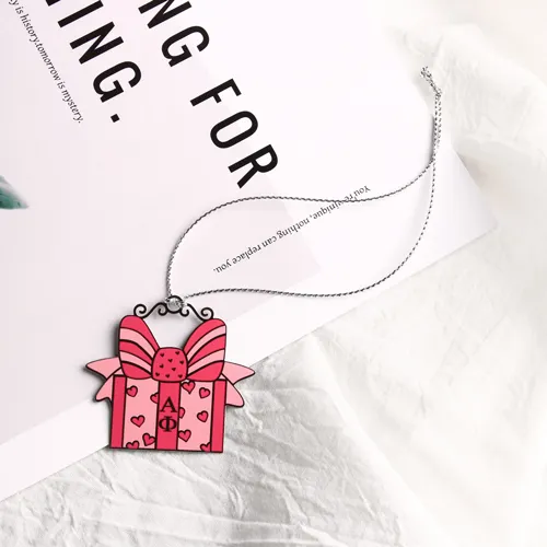 Alpha Phi Gift Box Bookmarks Alpha Phi Gift Box Bookmarks