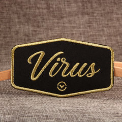 Virus Custom Embroidered Patches