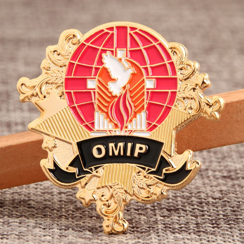 Custom Lapel Pins | Lapel Pins | OMIP Custom Enamel Pins - GS-JJ.com