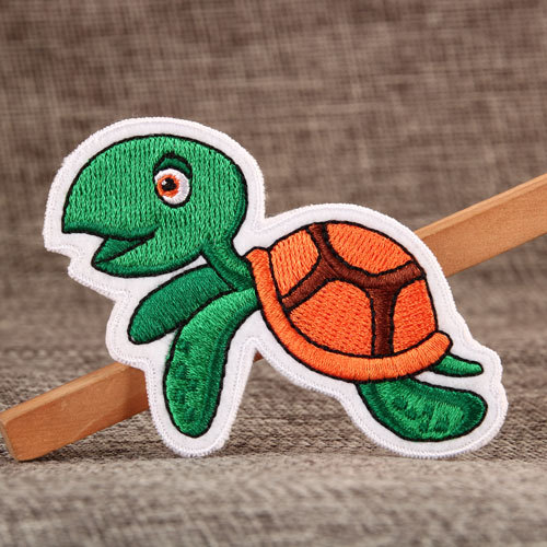 Sea Turtle Embroidered Patches