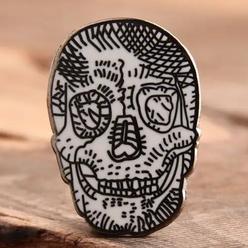 Cute Skull Enamel Pins