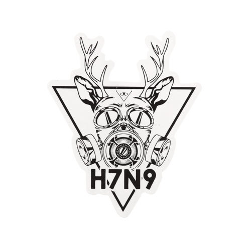 H7N9 Custom Stickers