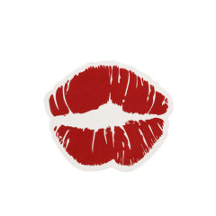 Red Lips Custom Stickers