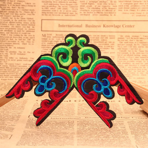 Swallow Shape Embroidered Patches