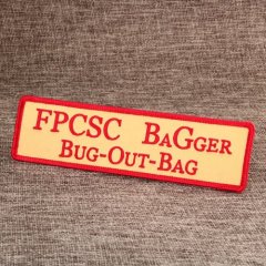 FPCSC BAGGER BUG-OUT-BAG Custom Patches