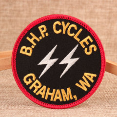 BHP Cycles Embroidered Patches