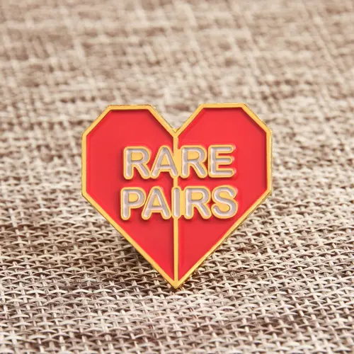 Rare pairs soft enamel pins