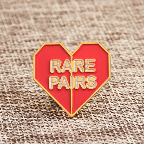 Rare pairs soft enamel pins