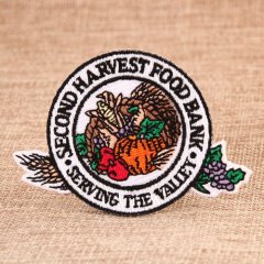 Food Bank Custom Sew On Patches 
