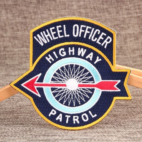 WHEEL OFFICER Embroidered Patches