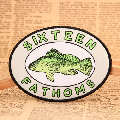 Fish Woven Patches No Minimum