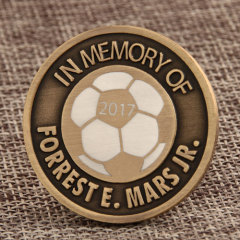 Soccer Challenge Coins