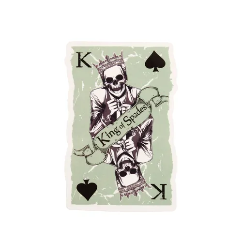 King Of Spades Custom Stickers King Of Spades Custom Stickers
