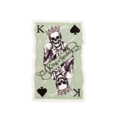 King Of Spades Custom Stickers