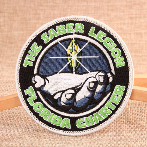 The Saber Legion Order Embroidered Patches