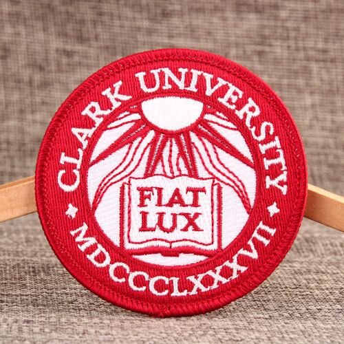 The Clark University Order Embroidered Patches