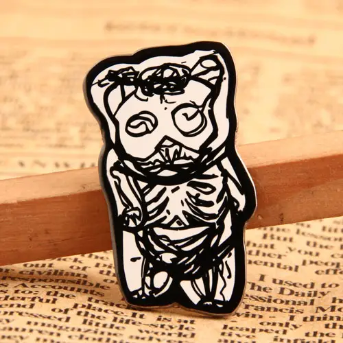 Bone Bear Custom Lapel Pins