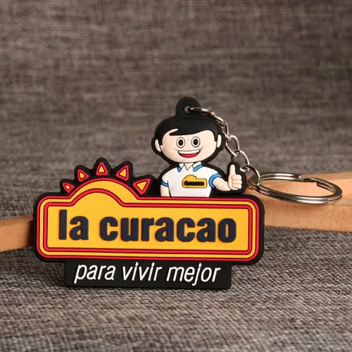 La Curacao PVC Keychain La Curacao PVC Keychain