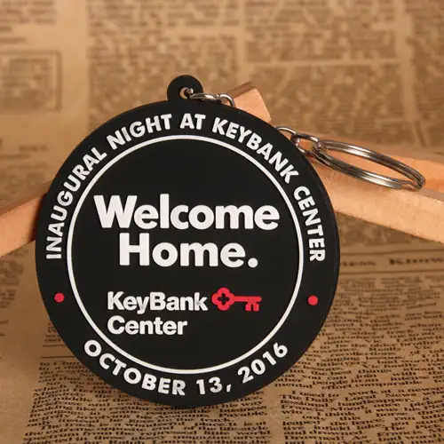 KeyBank PVC Keychain