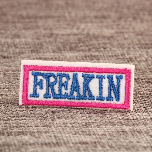 Freakin Custom Embroidered Name Patches No Minimum