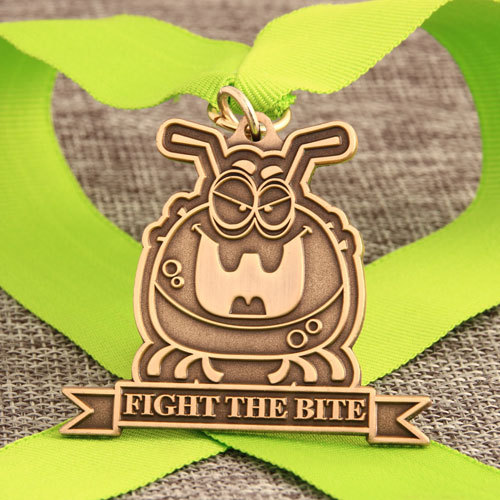 Fight The Bite Custom Made Medals