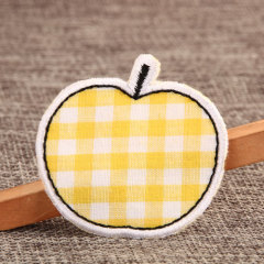 Yellow Apple Cheap Custom Patches