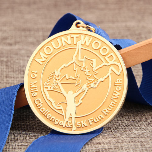 Mountain Wood Running Medals