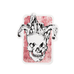 Pink Skull Custom Stickers