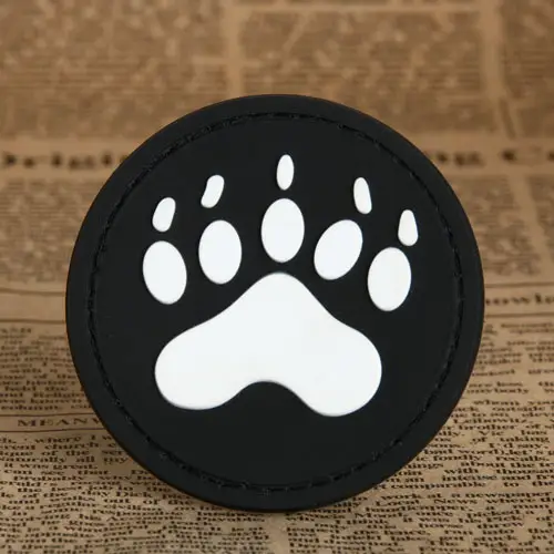 Bear's paw PVC Patches